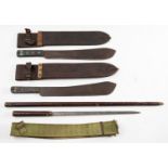 A WWII period British Army Golok machete by S & J Kitchin ,