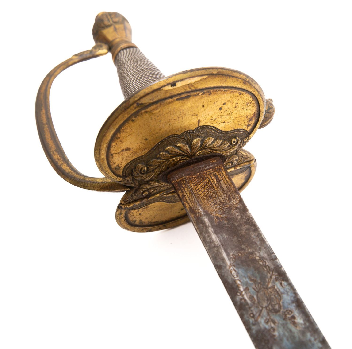 A British 1796 pattern Infantry Officer's sword, - Image 6 of 6