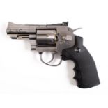 A Dan Wesson .177 calibre CO2 air pistol revolver, serial number '156G71727' 3 inch barrel with .