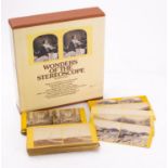 A collection of mid 19th century stereoscope cards circa 1850s and 1860s: GB and foreign