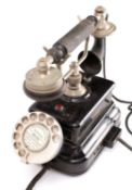An early 20th century Danish Table Telephone,