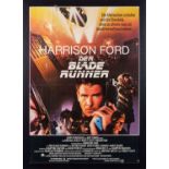 Blade Runner (1982). A German single sheet poster, framed and glazed, 83 x 58cm.