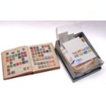 A collection of stamps and covers in seven albums and loose with mint blocks,
