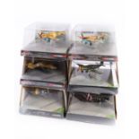 Corgi Aviation Archive WWII Legends, a boxed group of six 1/72nd scale aircraft,