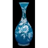 A Stourbridge cameo glass bottle vase,