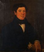 Ethan Allen Greenwood (American, 1779-1856) Portrait of Robert Ogden, aged 45 half-length,