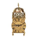 Thomas Mudge, London, a late-Victorian lantern mantle clock the eight-day duration,