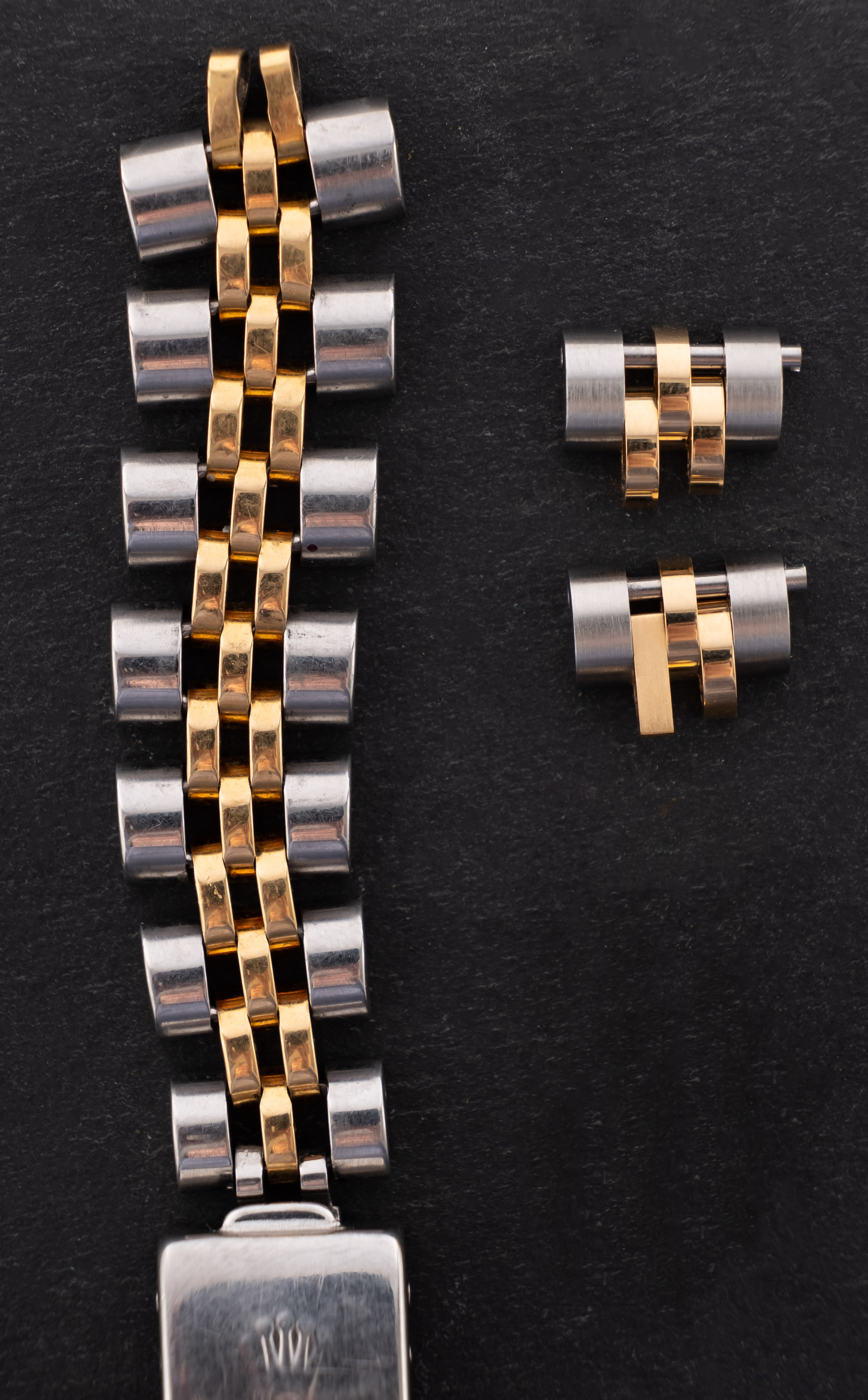 Rolex a ladies two-tone wrist watch bracelet length 14.5cm. - Image 2 of 2