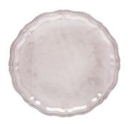 An Elizabeth II silver salver, maker J B Chatterley & Sons Ltd, Birmingham,