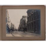 WICKS Henry A pair of large photographs of the High Street and the Close,