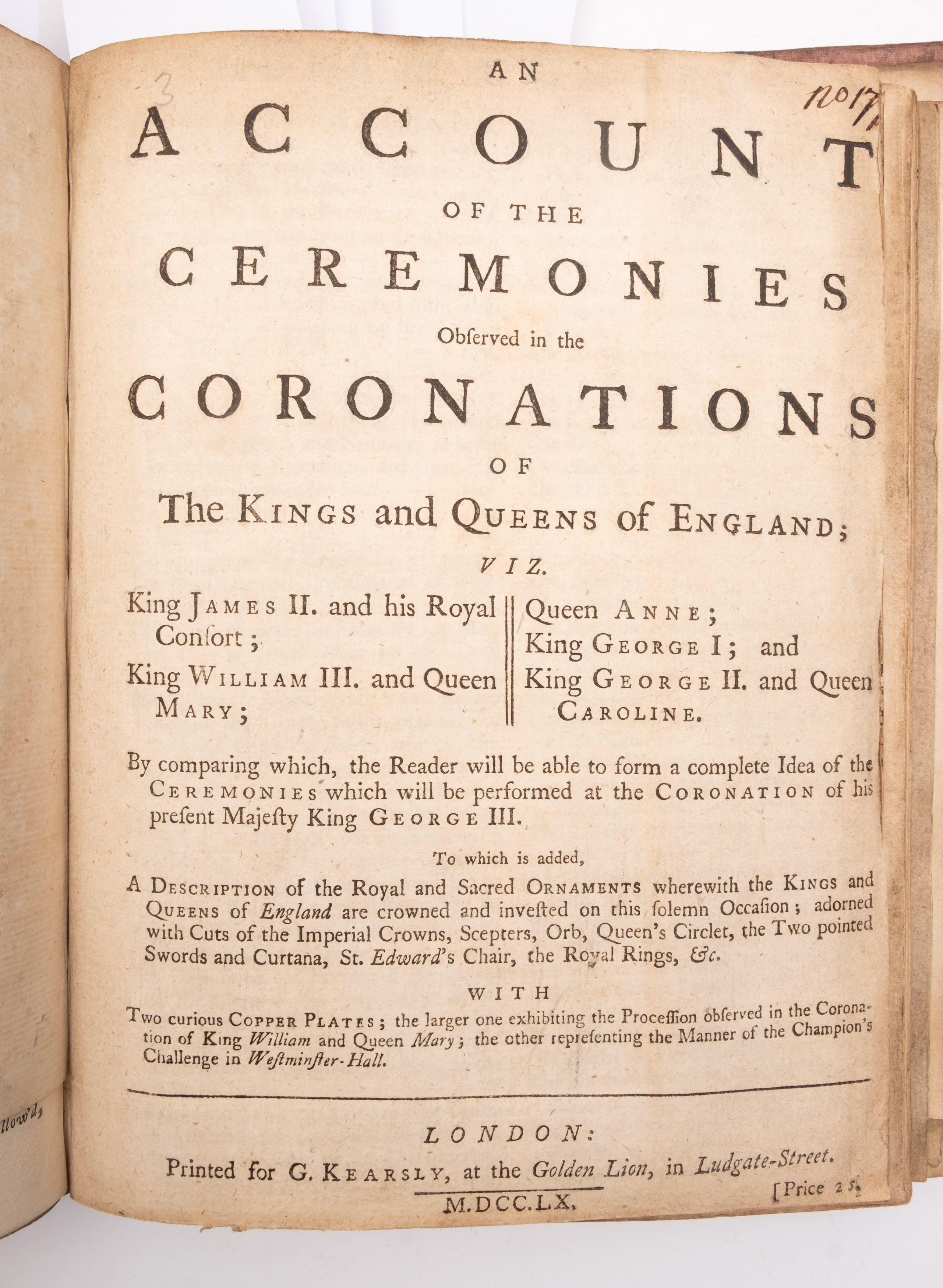 CORONATION : a bound collection of eleven Pamphlets,, - Image 10 of 25