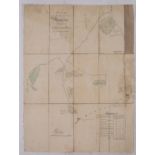 MARAZION - Plan of Sundry Tenements in and near Marazion the property of The Rev Canon Rogers