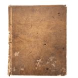 MANUSCRIPT - Accounts of John Charlesworth : Overseer of the poor of Darrington : old vellum