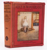HUDSON, Gwynedd M (Illustrator) - Alice's Adventures in Wonderland : 12 tipped-in colour plates.
