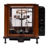 A mid 20th century analytical balance, by Stanton,London: Model BA6 or BA9,