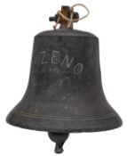 The ship's bell from Firth Steam Trawling Co,