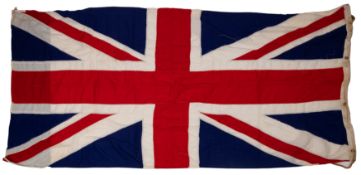 A Union Jack flag, size 6: stamped with broad arrow and 'BDS',