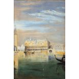 Attributed to Antonio Guidotti (Italian, 1881-1958) Venice viewed from the lagoon,