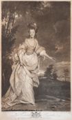 William Dickinson after Sir Joshua Reynolds (1723-1792), Portrait of Diana, Viscountess Crosbie,