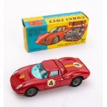 Corgi 314 Ferrari 'Berlinetta' 250 Le Mans: red with silver interior and engine,