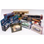 A large collection of various LLedo, Dinky & other boxed vehicles, mainly promotional.
