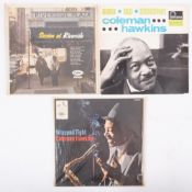 Coleman Hawkins Wrapped Tight LP HMV CLP 1899 Coleman Hawkins Good Old Broadway LP Fontana 688