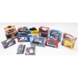 A collection of eighteen original boxed diecast vehicles to include Cararama Austin Martin DB7 and