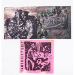 3 New Wave/ Punk albums: The Damned, Inner City Unit,