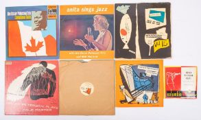 7 Early issue Oscar Peterson records Oscar Peterson Collates No 2 10”LP CLEF Records MG