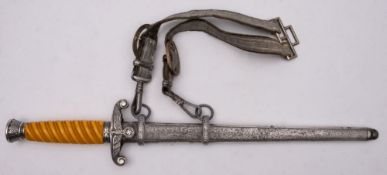 A German Army dagger, maker SMF Solingen,