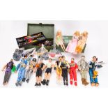 Hasbro Action Man, a collection of loose figures and accessories, including 'Dr.