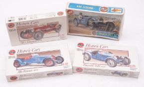 A boxed group of three Airfix Historic Cars 1/32nd scale model kits, 'Alfa Romeo 1933',