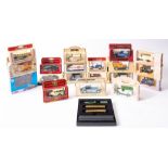 LLedo and others. A boxed collection of vintage commercial vehicles etc.