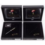 Mont Blanc 'Homage A Wolfgang Amadeus Mozart' fountain pen 15720, in original box with CD,