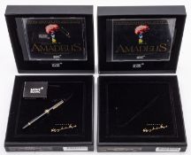 Mont Blanc 'Homage A Wolfgang Amadeus Mozart' fountain pen 15720, in original box with CD,