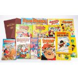 A collection of eighteen various Beano and Dandy albums including collectors anthologies.