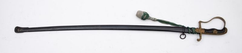 A Third Reich Period Army Officer's sword, maker E & F Horster, Solingen,