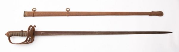A George V Light Infantry Officer's dress sword,