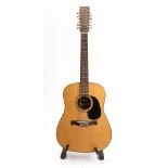 Giannini, (Brazil) A Model AWS 680 Twelve String Acoustic Guitar.
