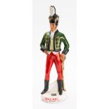 An Irish Mist decanter in the form of a soldier in the Irish Brigade- Austrian Army,
