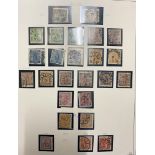 1856-1979 used collection of Sweden stamps in two Lindner albums including 1856-63 3o (both),