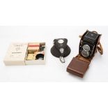 A Rolleicord twin lens reflex camera, serial number '1515894' fitted Xenar 1:3.