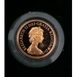 A 1980 Proof Sovereign.