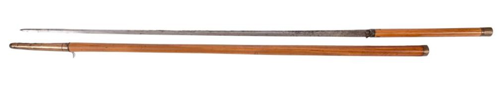 A 19th century swagger sword stick,