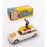 Corgi 475 Citroen Safari '1964 Winter Olympic Sports': white brown and green interior,