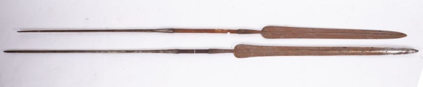 Two early 20th century African? spears,