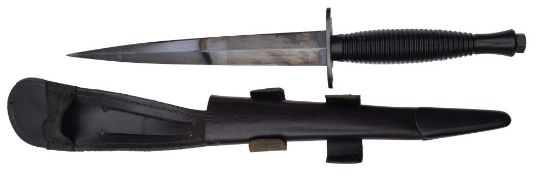 A late 20th century Fairbairn Sykes pattern knife,