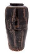 *Jeremy Leach [b. 1941] a large stoneware vase