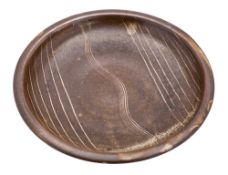 *Bernard Leech [1887 - 1979] a stoneware shallow dish,