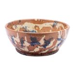 A large Ewenny pottery bowl,